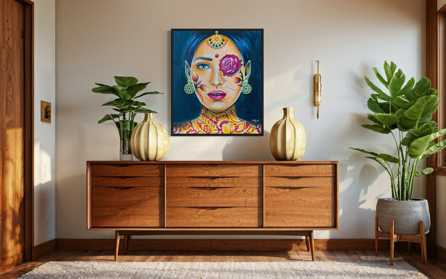 "India" Fine Art Print portrait woman