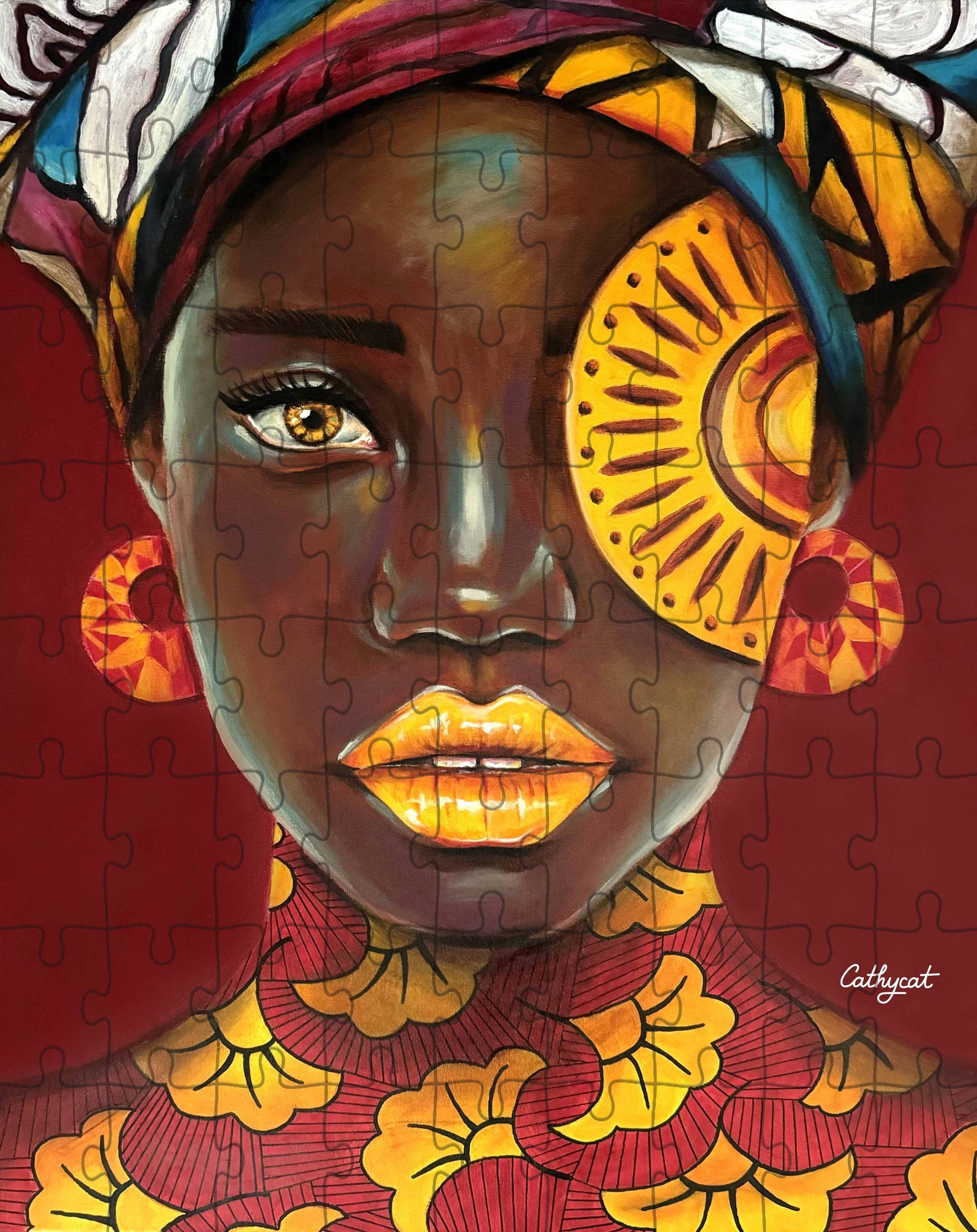 'Mali' Art Jigsaw puzzle