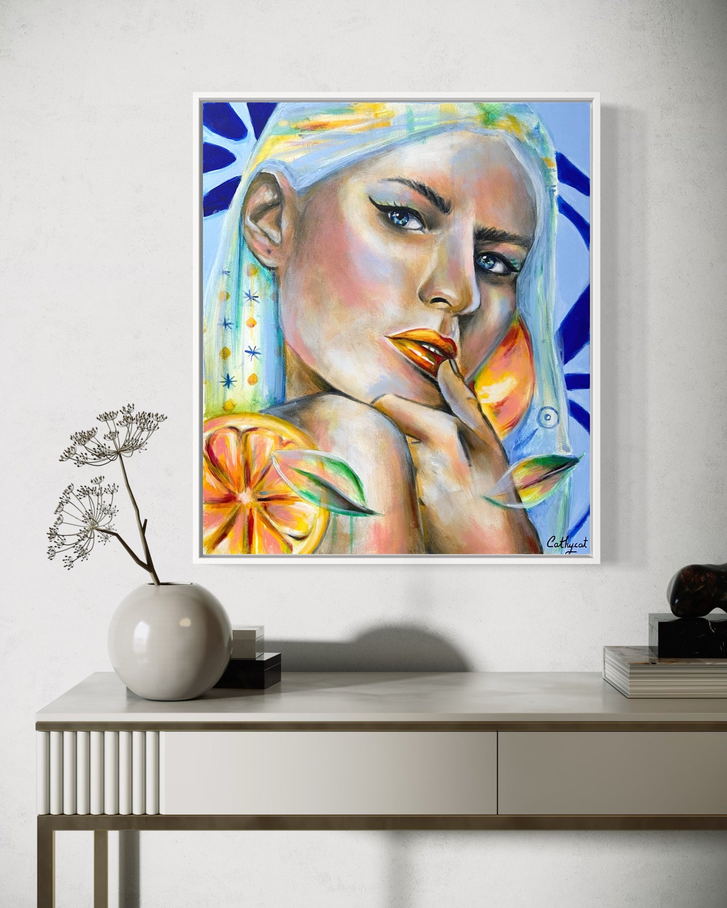 "Spain" Fine Art Print portrait woman