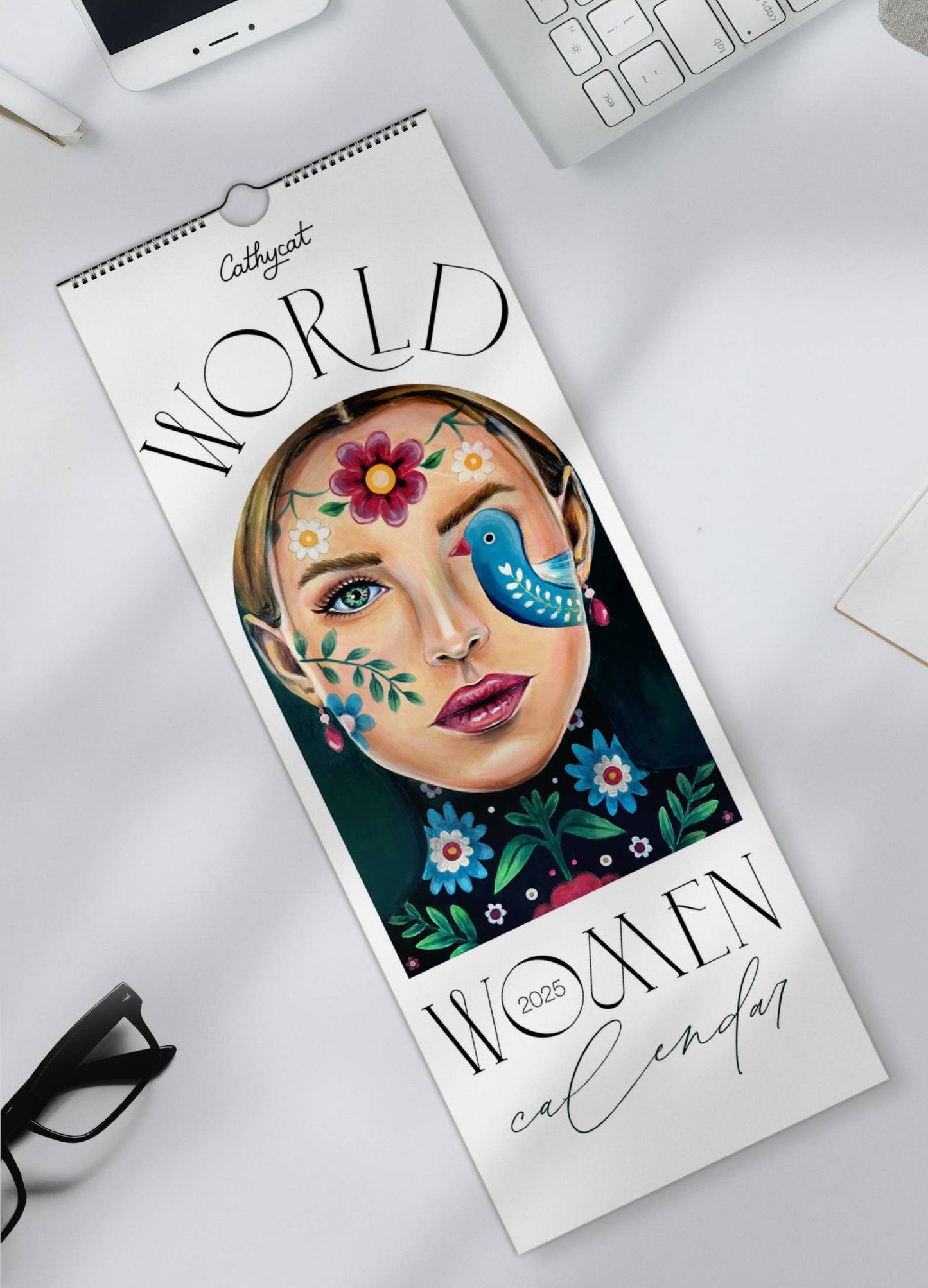 Fine Art Calendar portrait woman 2025