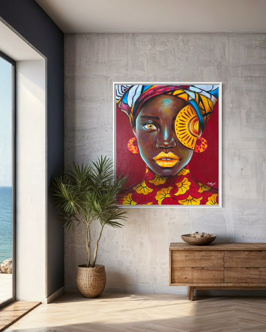 "Mali" Fine Art Print portrait woman
