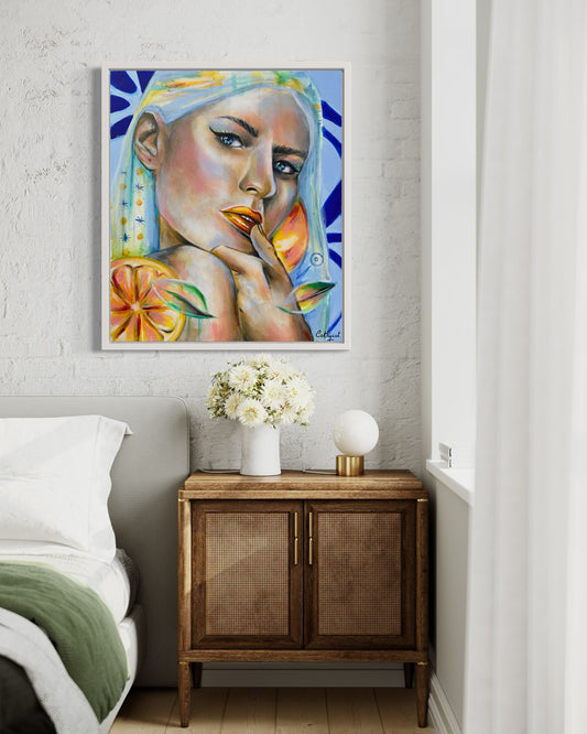 "Spain" Fine Art Print portrait woman